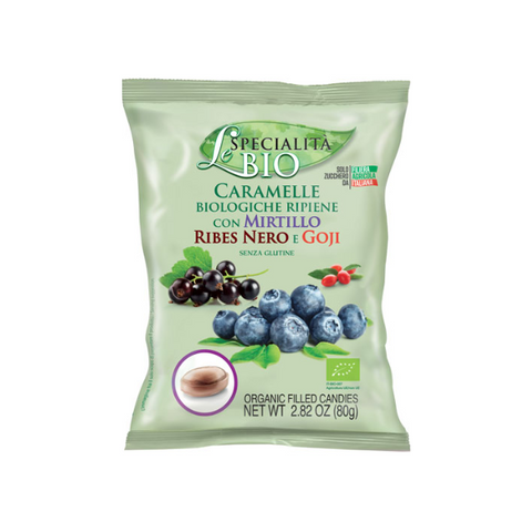 Gluten Free Organic Blueberry & Blackcurrant Filled Candies (80g)
