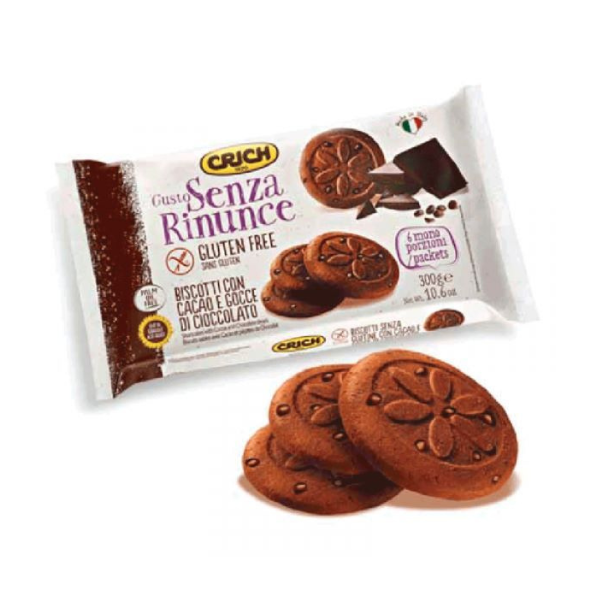Gluten Free Frollini Biscuit with Cacao (300g)