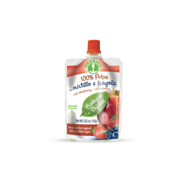 Apple, Blueberry & Strawberry Puree (100g)