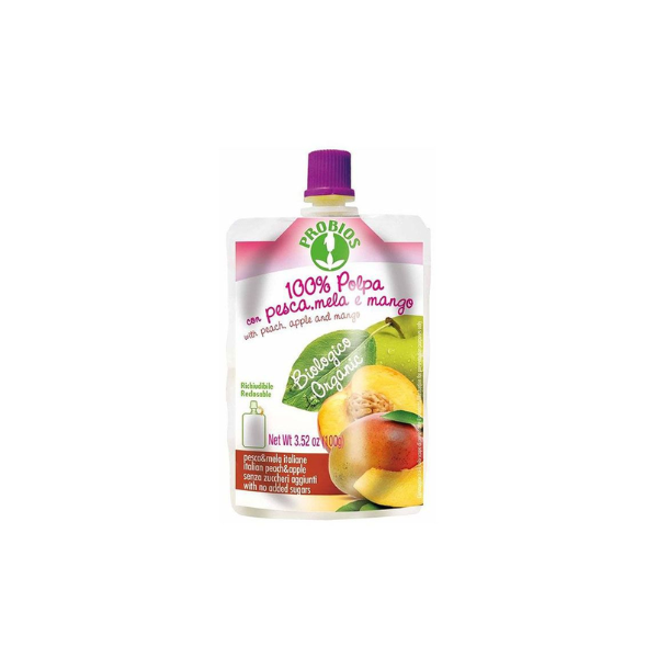 Organic  Peach Apple & Mango  (100g)