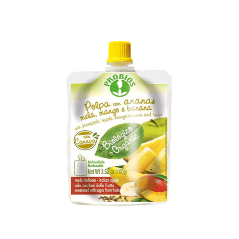 Organic Fruit Puree with Hemp (100g)