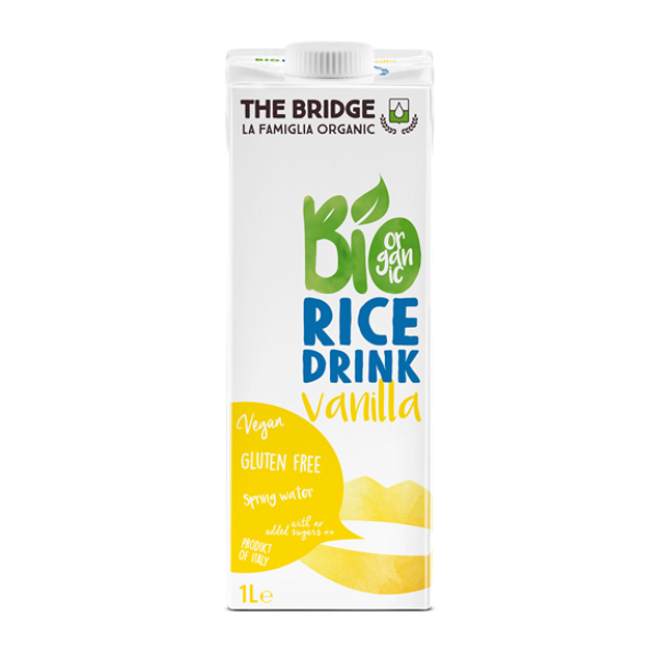 Gluten Free Rice Drink With Vanilla (1000ml)