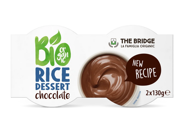 Organic Gluten Free Soya Dessert Chocolate 2*130g
