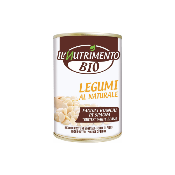 Organic White Beans in Water (400g)