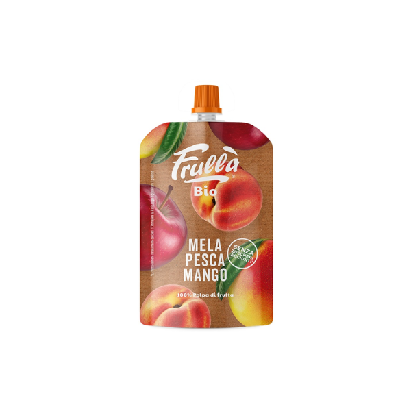 Organic Apple Peach Mango Puree (100g)