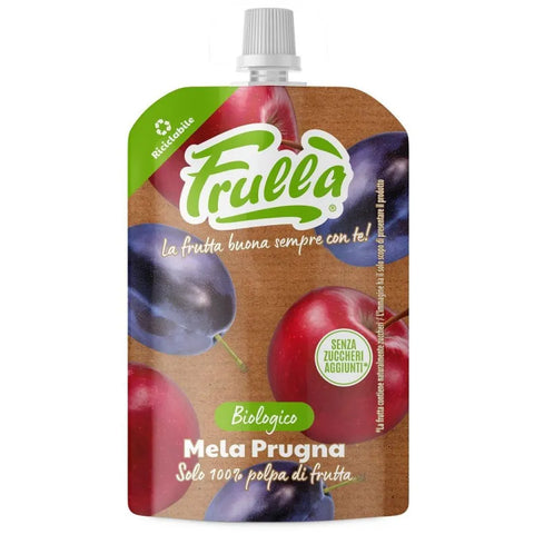 Organic Apple & Plum Pulp 100g
