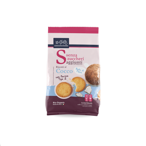 Organic Sugar Free Coconut Cookies (250g)