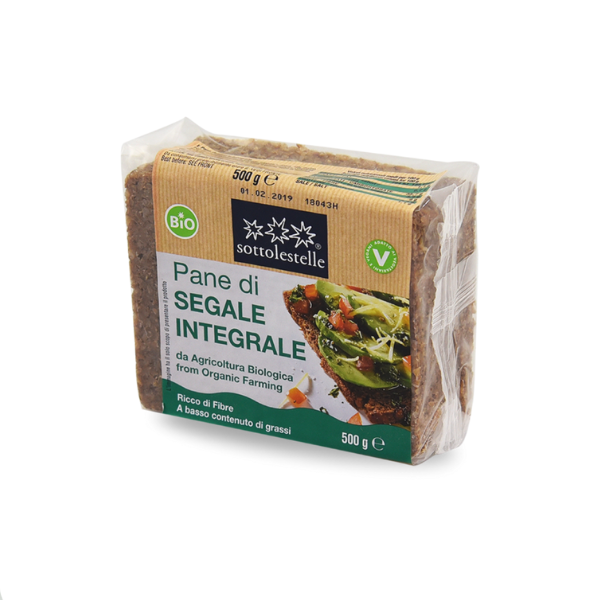 Organic Whole meal Rye Bread (500g)