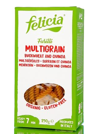 Organic Gluten Free Multi Grain Fusilli 250g