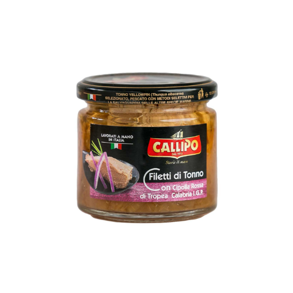 Tuna Fillets & Red Onion  (200g)