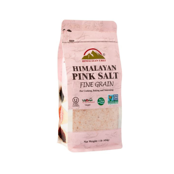 Himalayan Fine Grain Pink Salt (454g)