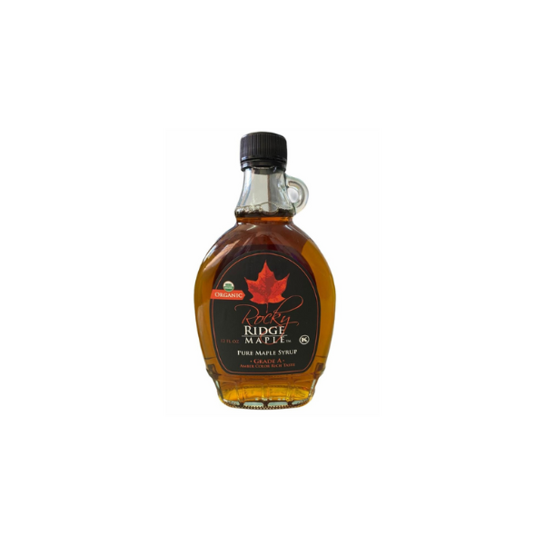 Organic Maple Syrup Amber Color Grade A (355ml) 12oz