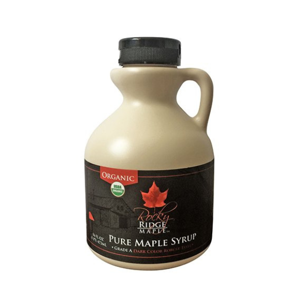 Organic  Maple Syrup Dark Color Grade A  ( 473ml )