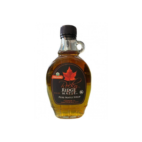 Organic Maple Syrup Amber Color Grade A  ( 236ml )  8oz