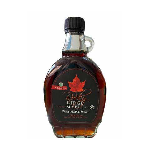 Organic  Maple Syrup Dark Color Grade A ( 355ml )  12oz