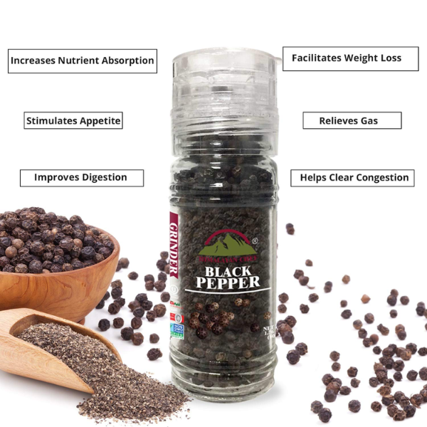 Black Pepper Grinder (50g) Juthour