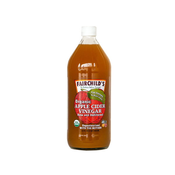 Organic Apple Cider Vinegar Raw & Unfiltered (946ml)