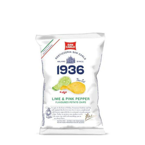 Lime & Pink Pepper Potato Chips (50g)
