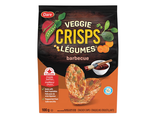 Gluten Free Veggie Crisps BBQ 100g