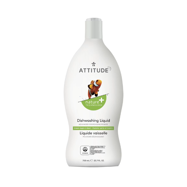 Dishwashing Liquid Green Apple & Basil (700ml)