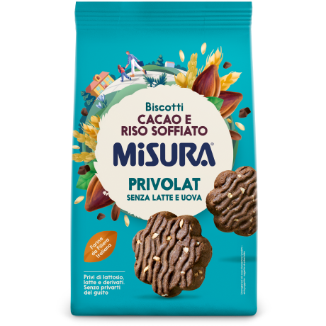 Biscuit with Puffed Rice & Cacao 290g