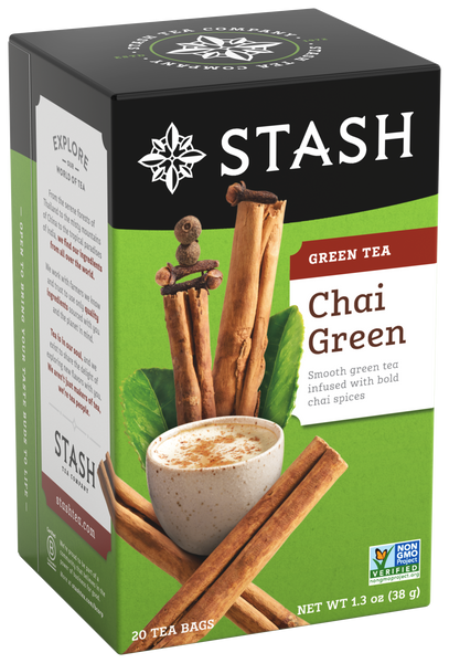 Stash Gluten Free Chai Green Tea (38g)