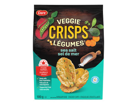 Gluten Free Veggie Crisps Sea Salt 100g