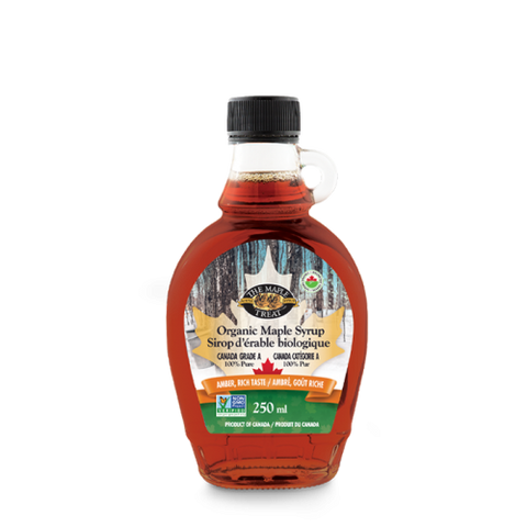 Organic Grade A Amber Maple Syrup 250ml