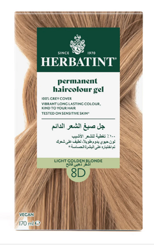 8D Light Golden Blonde 170ml