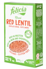 Organic Gluten Free Red Lentil Risoni 250g
