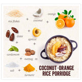 Organic Gluten Free Coconut & Orange Porridge (350g)