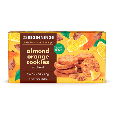 Gluten Free Almond Orange Cookies 80g