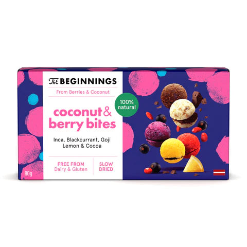 Gluten Free Coconut Berry Bites 80g