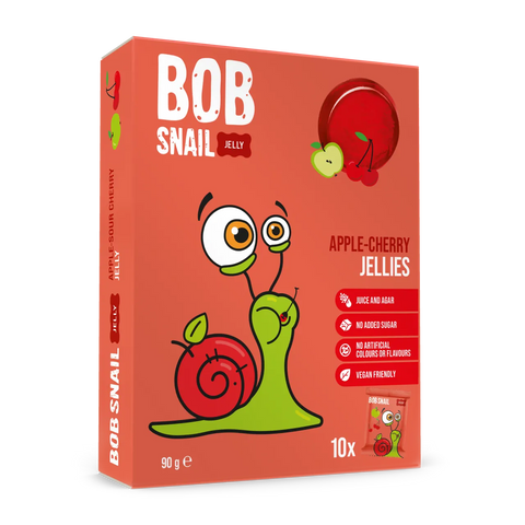 Apple Cherry Fruit Jellies 90g