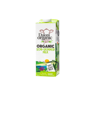 Organic Semi - Skimmed Milk (1L)