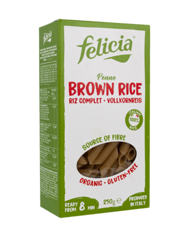 Organic Gluten Free Brown Rice Penne 250g