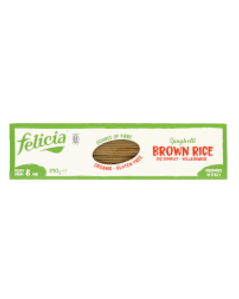 Organic Gluten Free Brown Rice Spaghetti 250g