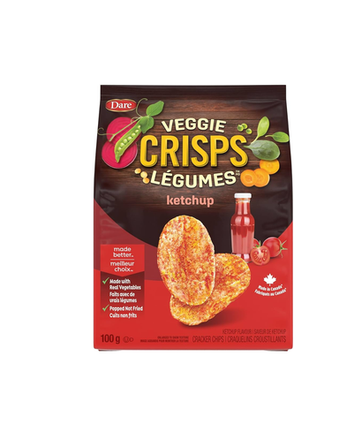 Veggie Crisps Ketchup 100g