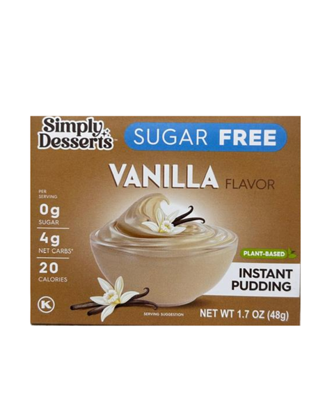 Sugar Free Gluten Free Vanilla Instant Pudding 48g