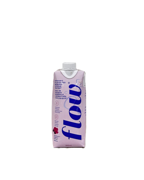 Organic Blackberry & Hibiscus Alkaline Spring Water (500ML)