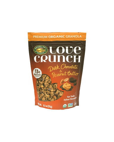 Organic Love Crunch Dark Chocolate & Peanut Butter Granola (325g)