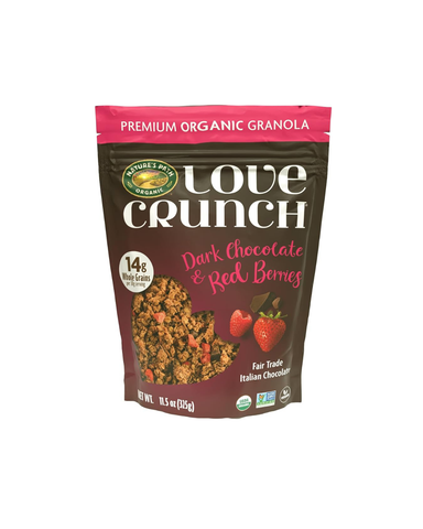 Organic Love Crunch Dark Chocolate & Red Berries (325g)