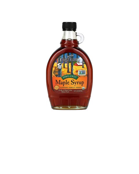 Organic Maple Syrup A Dark Robust Color 354ml