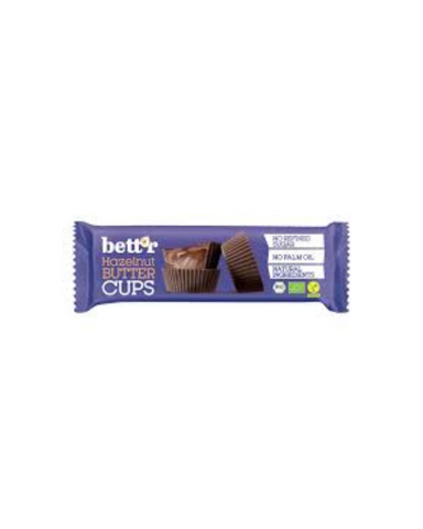 Organic Hazelnut Butter Cups 39g