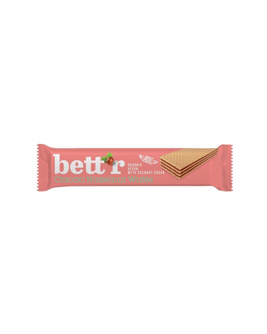 Organic Wafer with Hazelnut & Cacao 30g