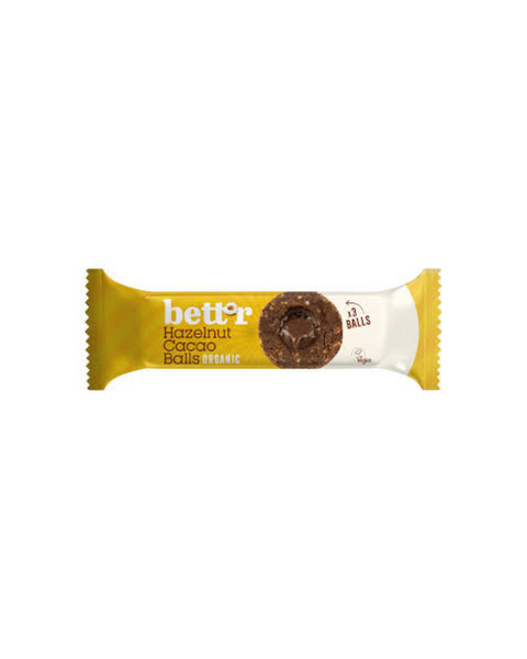 Organic Gluten Free Hazelnut & Cacao Balls 45g