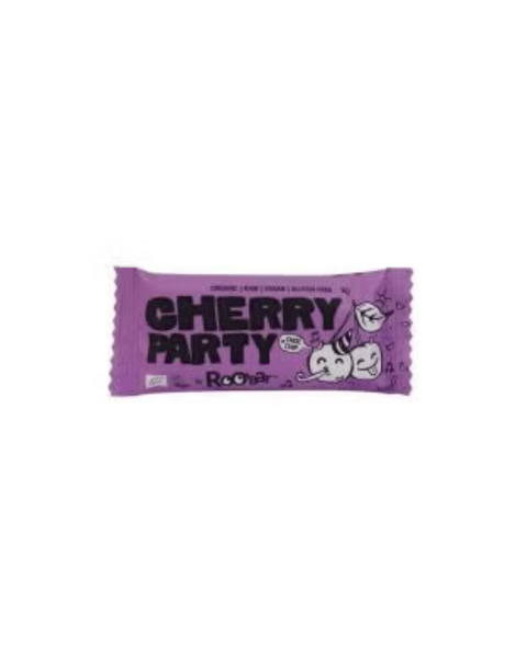 Organic Gluten Free Roo Bar Cherry & Choco Chips Party 30g