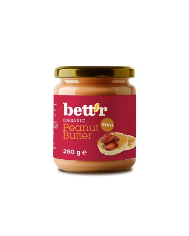 Organic Crunchy Peanut Butter 250g