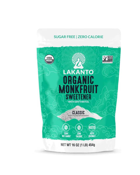 Organic Monk Fruit Sweetener Classic 454g