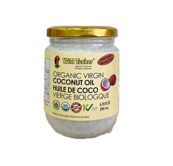 Organic Virgin Coconut Oil 200ml